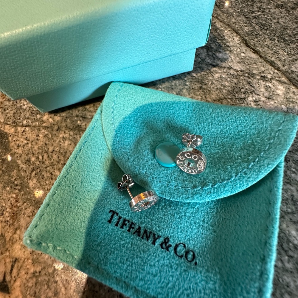 From my collection: Tiffany and Co. 1837 Circle Earrings